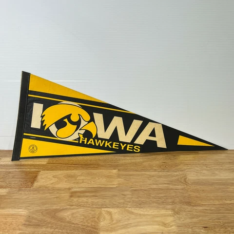 Vintage Wincraft The University of Iowa Hawkeyes 30x12 Pennant Cover