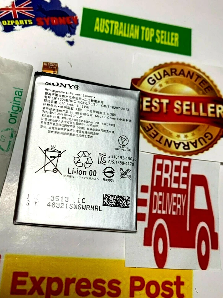 BATERÍA ORIGINAL SONY Xperia X Performance, F8131, F8132, Li-ion, LIP1624ERPC  Foto 1 de 4
