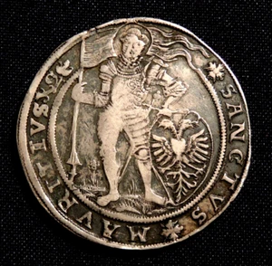 R! Erzbistum Magdeburg/Halle/Domkapitel 1602 (1598-1607) Reichstaler/Mauritius - Bild 1 von 5