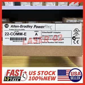 Adattatore comm Allen-Bradley 22-COMM-E SER A PowerFlex Ethernet/IP nuovo sigillato - Foto 1 di 6