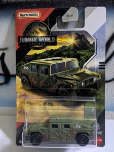 Matchbox 1:64 Jurassic World Humvee - Imagen 1 de 1