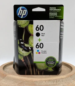 HP 60 Black & Tri-Color Combo Pack - SCADUTO 04/2024 - Cartucce di inchiostro OEM sigillate - Foto 1 di 5