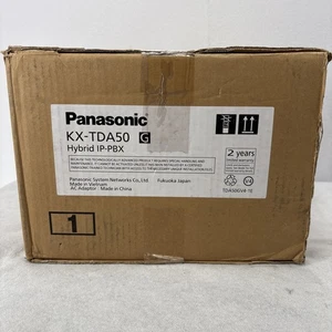 Panasonic KX-TDA50 G Telefonanlage Telefonanlage 4 Leitungen 20 Verlängerungen 4 Tür offen Lautsprecher - Bild 1 von 5