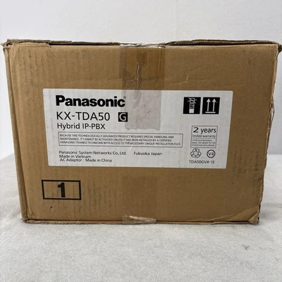 Panasonic KX-TDA50 G PBX Phone System 4 Lines 20 Extensions 4 Door Open Speaker - Image 1 of 4