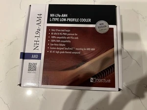 Noctua NH‑L9a‑AM4 Premium Low‑Profile CPU Cooler (Open Box, AM4 Socket) Brown - Picture 1 of 2