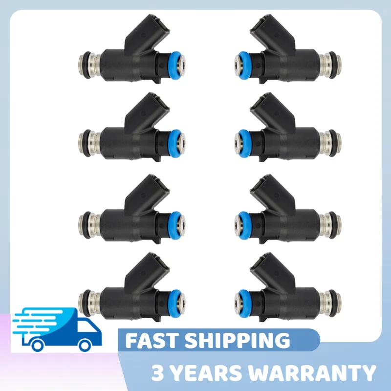 8X Inyector de combustible para Chevrolet Silverado 3500 HD 6,0 L V8 2010 2011 2012-2019 EE. UU. Foto 1 de 4