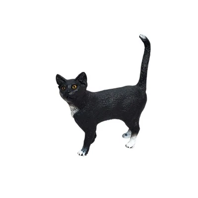 Figura de juguete Schleich gato negro de pie 13770 Farm World 25612 retirado Foto 1 de 4