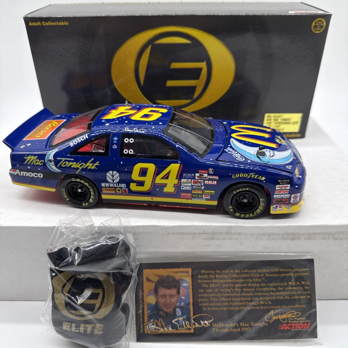 1997 Action Bill Elliott Diecast Racing Cars for sale | eBay