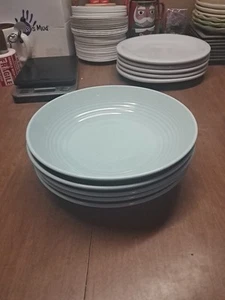 5 Royal Doulton Gordon Ramsay Maze Bowls 9 1/4” Pasta Light Aqua Blue Euc Bn 198 - Picture 1 of 12