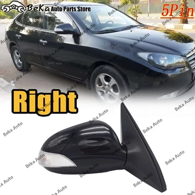 Right For Hyundai Elantra 2008-2010 Rearview Mirror LED Turn signal light 5Pin - Image 1 of 4