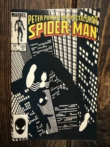 Peter Parker Spectacular Spider-Man 101 DIRECT variant VF- Byrne MARVEL 1985 - Picture 1 of 13