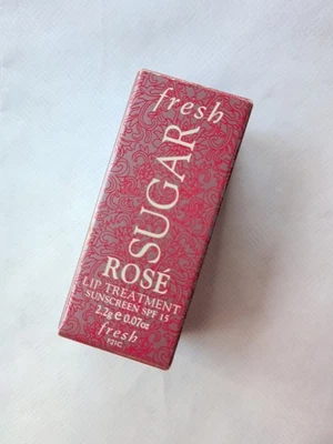Fresh Sugar Lip Treatment Balm Tinted Rose  0.07 oz Sample Size SPF 15  - Image 1 of 4