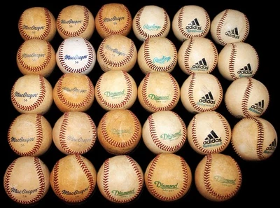 29 Soft Core T-Ball Baseballs Practice Indoor Outdoor MacGregor Adidas Diamond - Image 1 of 3