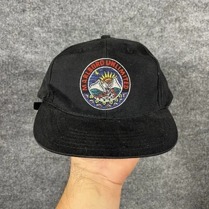 Vintage Marlboro Unlimited Promo Strapback Hat Black 1990s Nature Adventure RARE - Bild 1 von 5
