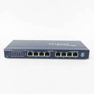 Netgear GS108 8-Port Gigabit Switch with PSU - Zdjęcie 1 z 8