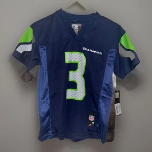 NFL Team Apparel Seattle Seahawks Russell Wilson 3 Jersey Youth Size XL 18/20 - Picture 1 of 6