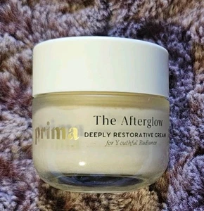 Prima The Afterglow Deeply Restorative Face Cream Lotion Hyaluronic Acid Clean - Picture 1 of 4