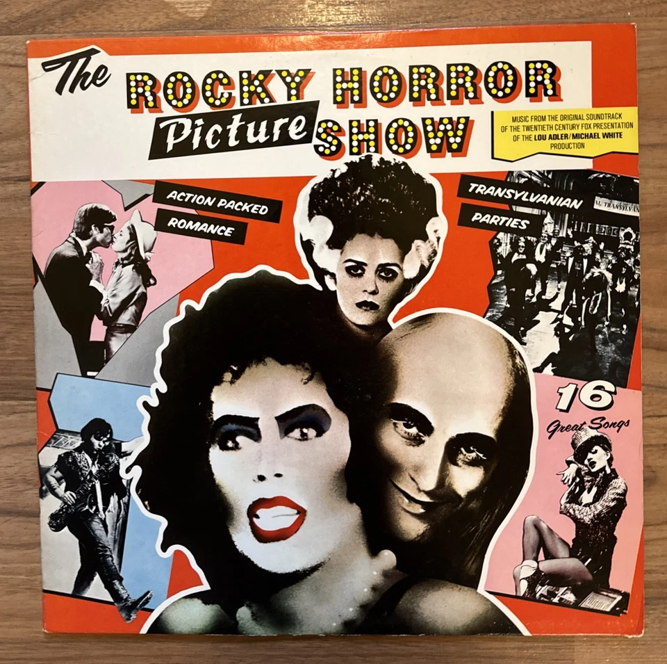 ROCKY PICTURE HORROR SHOW 1975 ORIG MOVIE SOUNDTRACK VINYL LP  (OSV- 21653) VG++ Foto 1 de 4