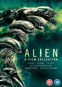 Alien: 6-film Collection (DVD) Benedict Wong Rafe Spall Sean Harris (UK IMPORT) - Picture 1 of 3