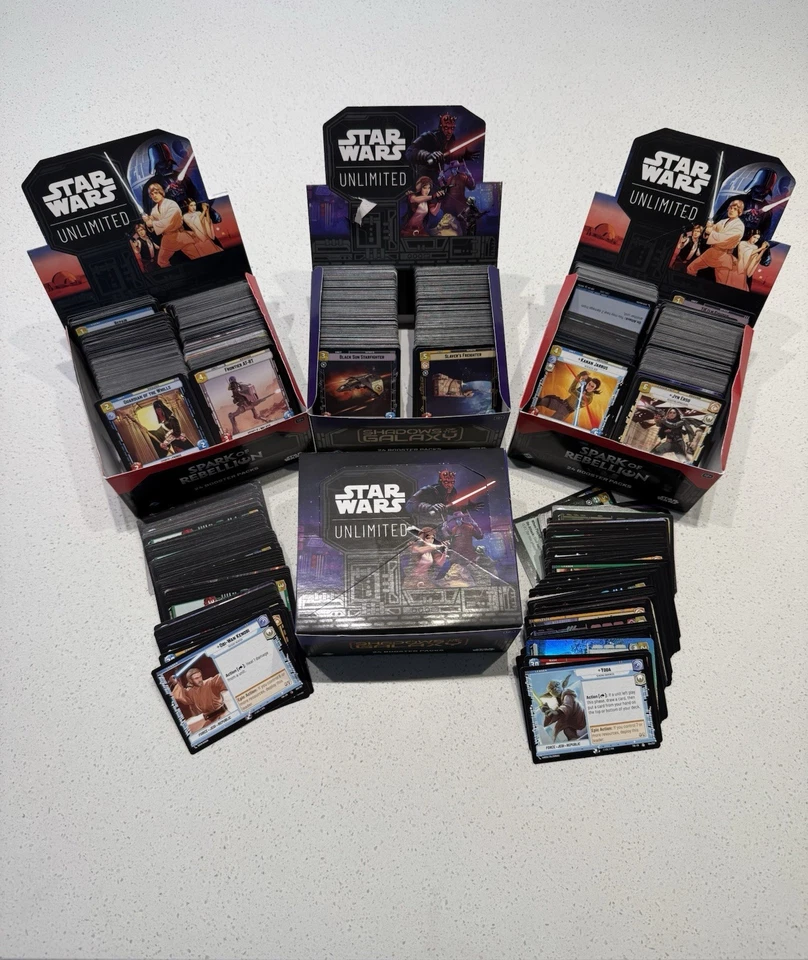 Star Wars Unlimited Bulk Lot - 1500+ cards - Image 1 of 1