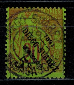 Timbre Diego Suarez N° 12 oblitéré - Imagen 1 de 1