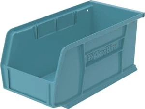 Plastic Hanging Stackable Storage Organizer Bin, 11-Inch x 5-Inch x 5-Inch, - Picture 1 of 7