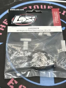 Team Losi. LOS232019. 42T Ring & 12T Pinion Gear. Front / Rear. BR Or RR - Picture 1 of 1