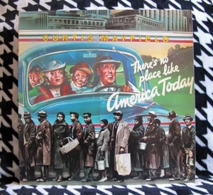 Curtis Mayfield : America Today 1975 Funk Soul LP Vinyl Record CU-5001 Grade VG - Picture 1 of 9