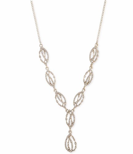 Collana Y Cristallo Givenchy Aperta Tono Oro 16+3 Estensore