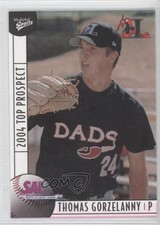 2004 MultiAd Sports South Atlantic League Top Prospects Tom Gorzelanny Thomas