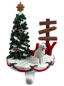 Kuvasz Stocking Holder Hanger - Picture 1 of 1