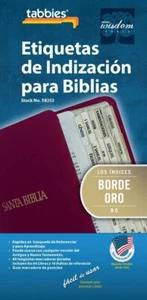TABBIES: Índices para Biblias, 80 pestañas con letras negras - Imagen 1 de 7