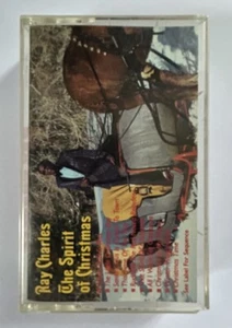 Ray Charles - The Spirit Of Christmas cassette 1985 US - Picture 1 of 4