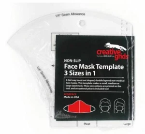 Creative Grids Gesichtsmaske Vorlage 3-in-1 CGRFACE ~ NEU - Bild 1 von 2