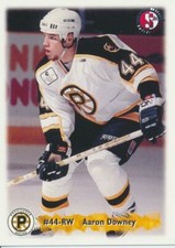 1998-99 Providence Bruins Team Issue # AARON DOWNEY