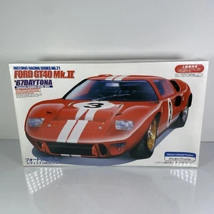 Fujimi Ford GT40 Mk II 67 Daytona Historic Racing 1/24 Scale Sealed Hobby Model - Picture 1 of 8