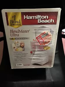 Hamilton Beach 50199R BlendMaster Ultra 10-Speeds Blender Never Opened! - Picture 1 of 5