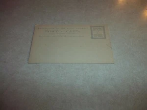 COOK ISLANDS Stamps RARE FIRST ISSUE POST CARD IN GREY Unused Postal Card - Picture 1 of 3