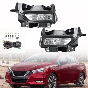 Kit de luces antiniebla para Nissan Versa 2020 2021 2022 con bisel interruptor soporte cables bombilla - Imagen 1 de 18