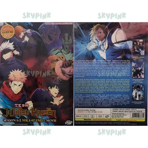 DVD Anime Jujutsu Kaisen Season 1 + 2 + Movie Complete (English Dub) Collection - Imagen 1 de 12