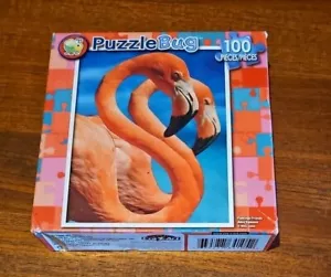 Puzzlebug 100 Piece Puzzle Flamingo Friends NIB - Picture 1 of 2