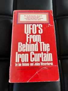 UFO'S from Behind the Iron Curtain Ion Hobana Julien Weverbergh 1st Bantam 1975 - Picture 1 of 4