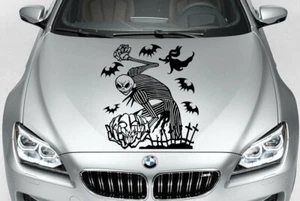 NIGHTMARE BEFORE CHRISTMAS JACK SKELLINGTON VINYL DECAL SIDE HOOD CAR TRUCK - Bild 1 von 1
