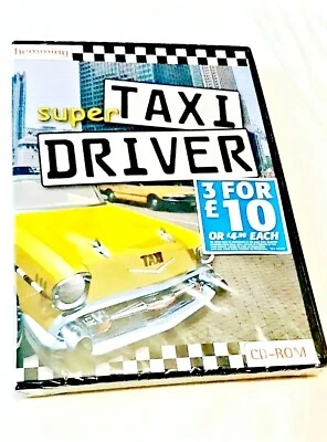 Super Taxi Driver (2000) | CD-Rom | PC Game | Windows 95 | Windows 98 | Hemming  - Image 1 of 4