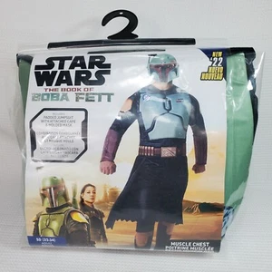 Star Wars The Book of Boba Fett: Boba Fett Costume Adult SD (32-34) New - Picture 1 of 12