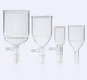 30ml - 2000ml Sand Core Filter Funnel Suction Filters Chemistry Lab Supplies - Picture 1 of 11