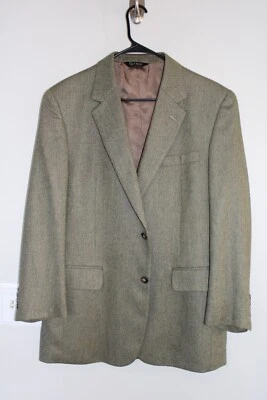 BROWN WEAVE JOS. A. BANK SILK & WOOL BLEND SPORT COAT sz 42R suit jacket - Image 1 of 4