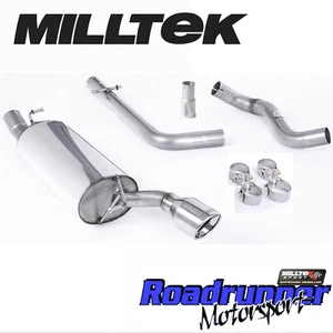 Sistema de escape Milltek Audi TT 1.8T 150/180 CV 2x2 Cat Back MK1 TT SSXAU148 - Imagen 1 de 5