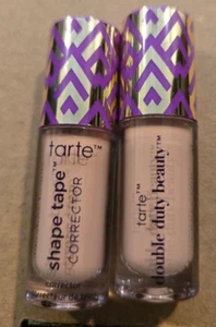 Tarte PEACH Shape Tape Corrector Double Duty Beauty, 2 Travel Minis .0169oz - Picture 1 of 2