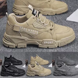 Herren Sneaker Sportschuhe Turnschuhe Freizeitschuhe Laufschuhe Tennis Fahren @5 - Bild 1 von 13